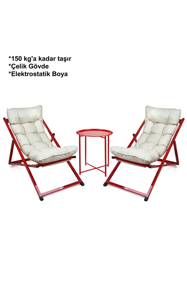 Minderli - Nida Şezlong Seti